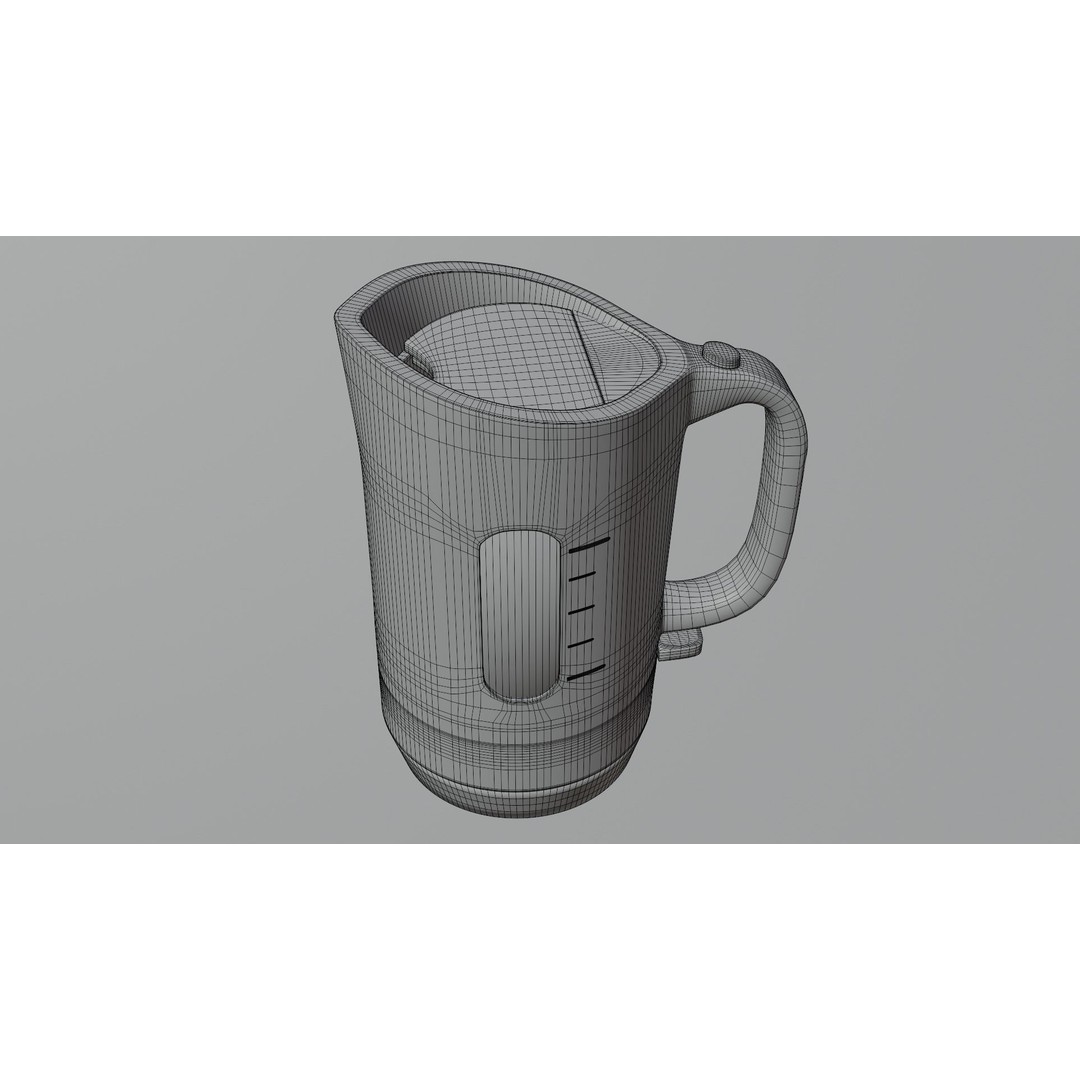 Kitchen Appliances 3D Model – High-Detail PBR Asset for Interior Design - View 37