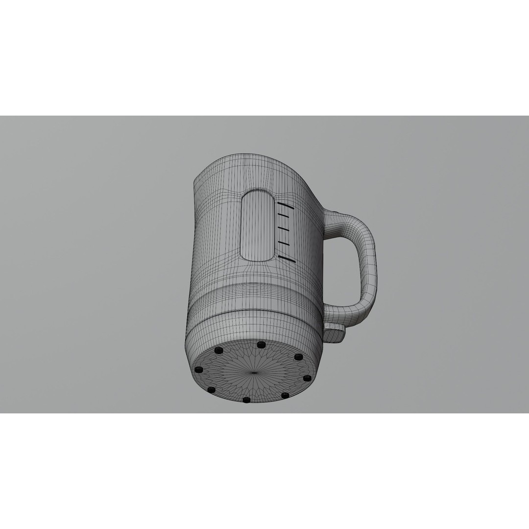 Kitchen Appliances 3D Model – High-Detail PBR Asset for Interior Design - View 38
