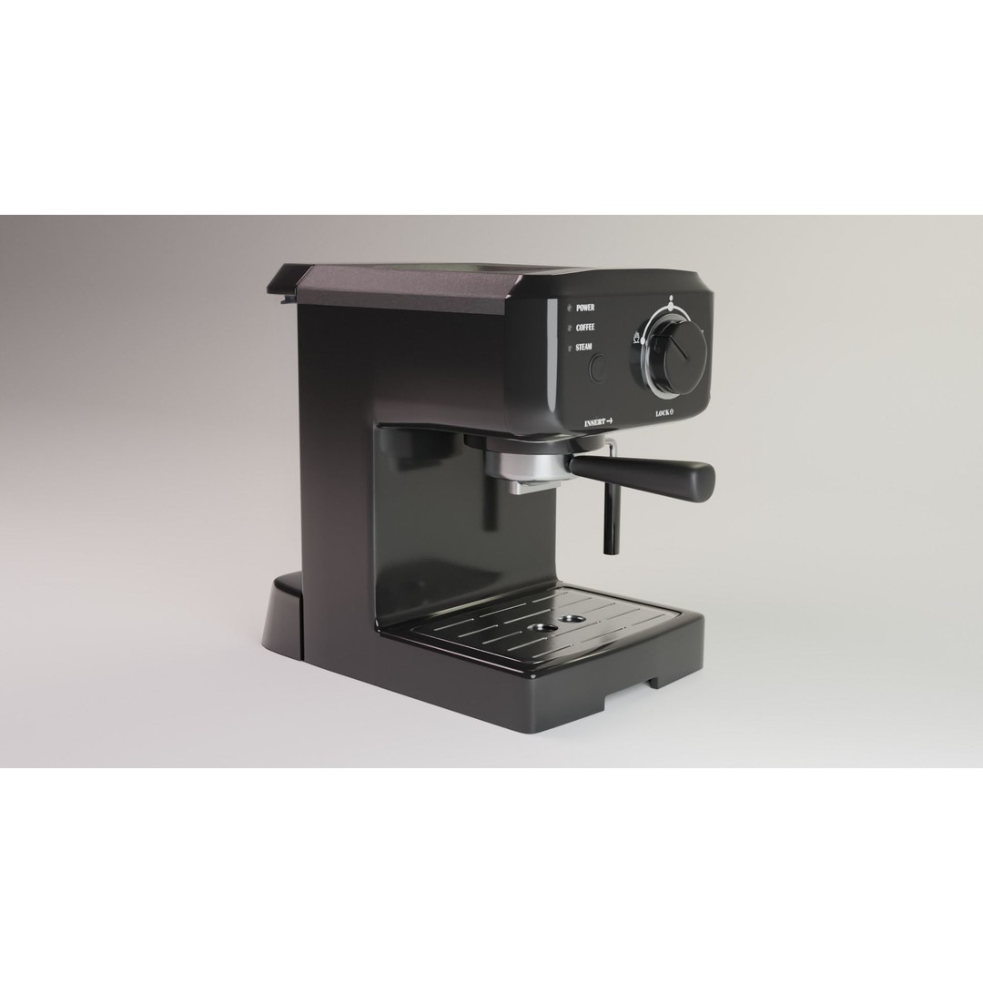 Kitchen Appliances 3D Model – High-Detail PBR Asset for Interior Design - View 4