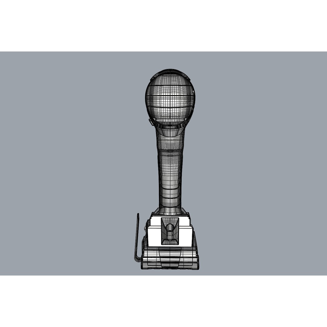 Cordless Power Drill 3D Model – High Poly Industrial Tool, FBX, OBJ - View 18