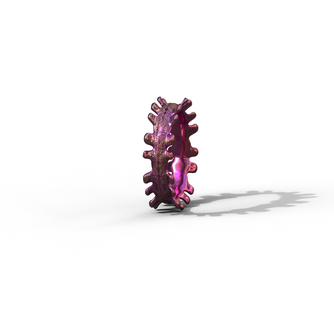 Generic Ring 3D Model – Low Poly PBR Asset for Games & VR - View 12