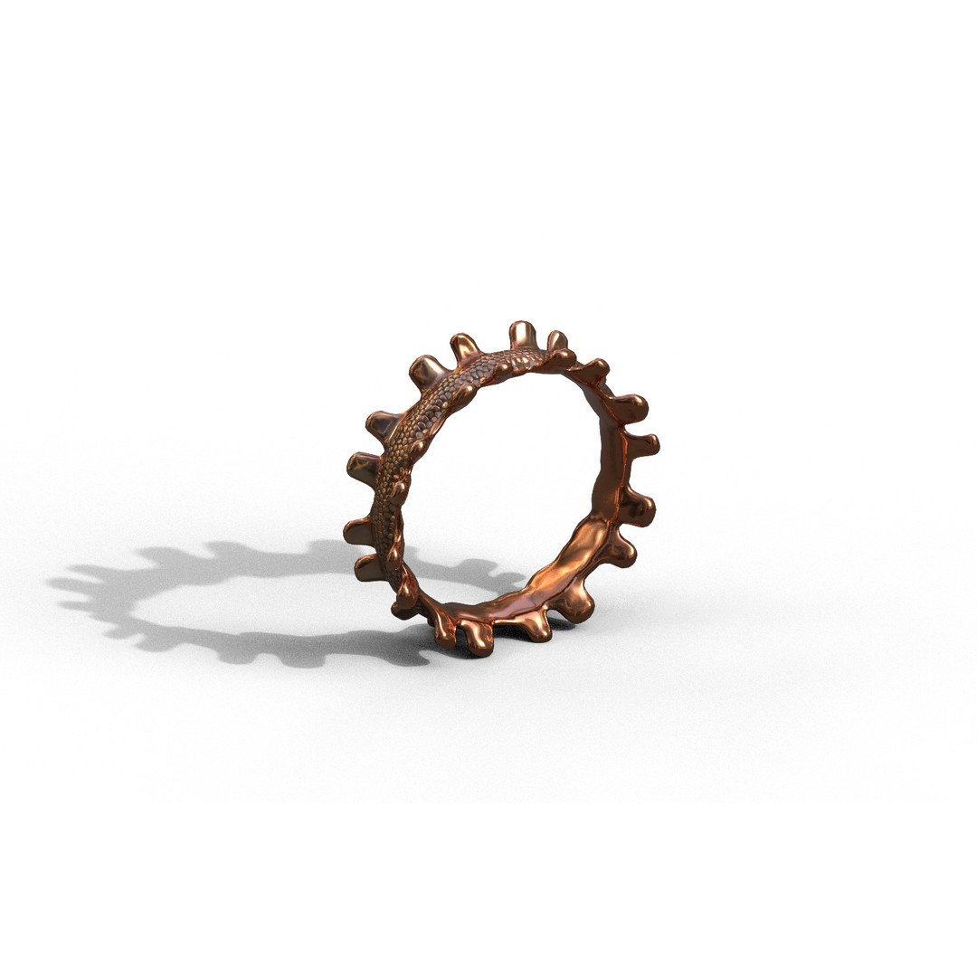 Generic Ring 3D Model – Low Poly PBR Asset for Games & VR - View 13