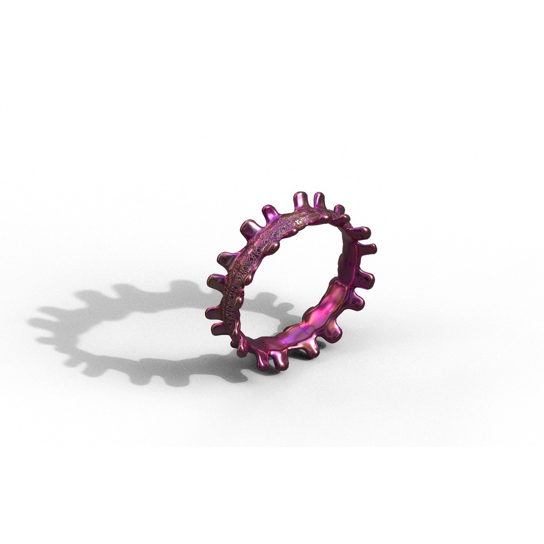Generic Ring 3D Model – Low Poly PBR Asset for Games & VR - View 14