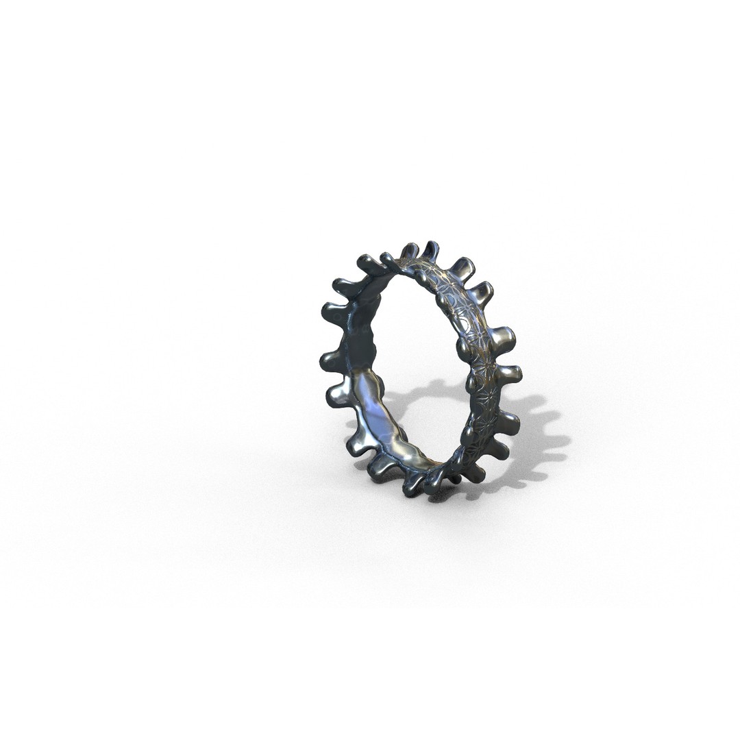 Generic Ring 3D Model – Low Poly PBR Asset for Games & VR - View 16