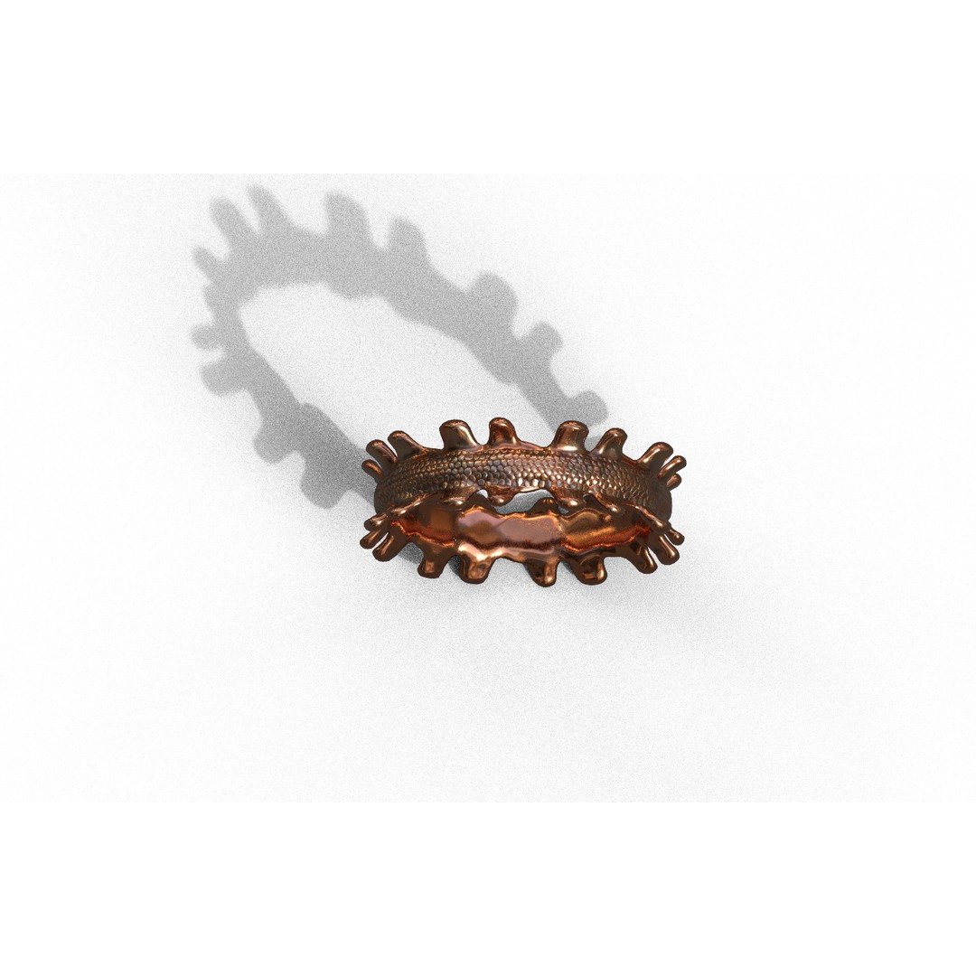 Generic Ring 3D Model – Low Poly PBR Asset for Games & VR - View 17