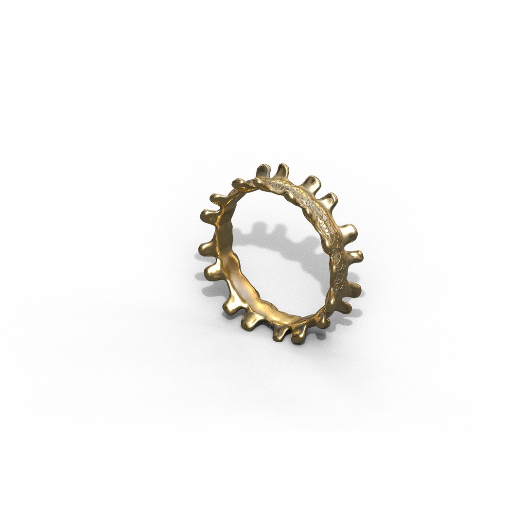 Generic Ring 3D Model – Low Poly PBR Asset for Games & VR - View 18
