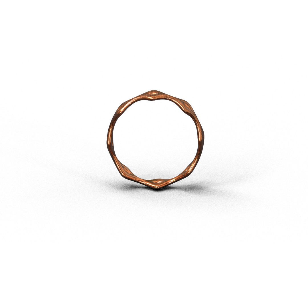 Generic Ring 3D Model – Low Poly PBR Asset for Games & VR - View 24