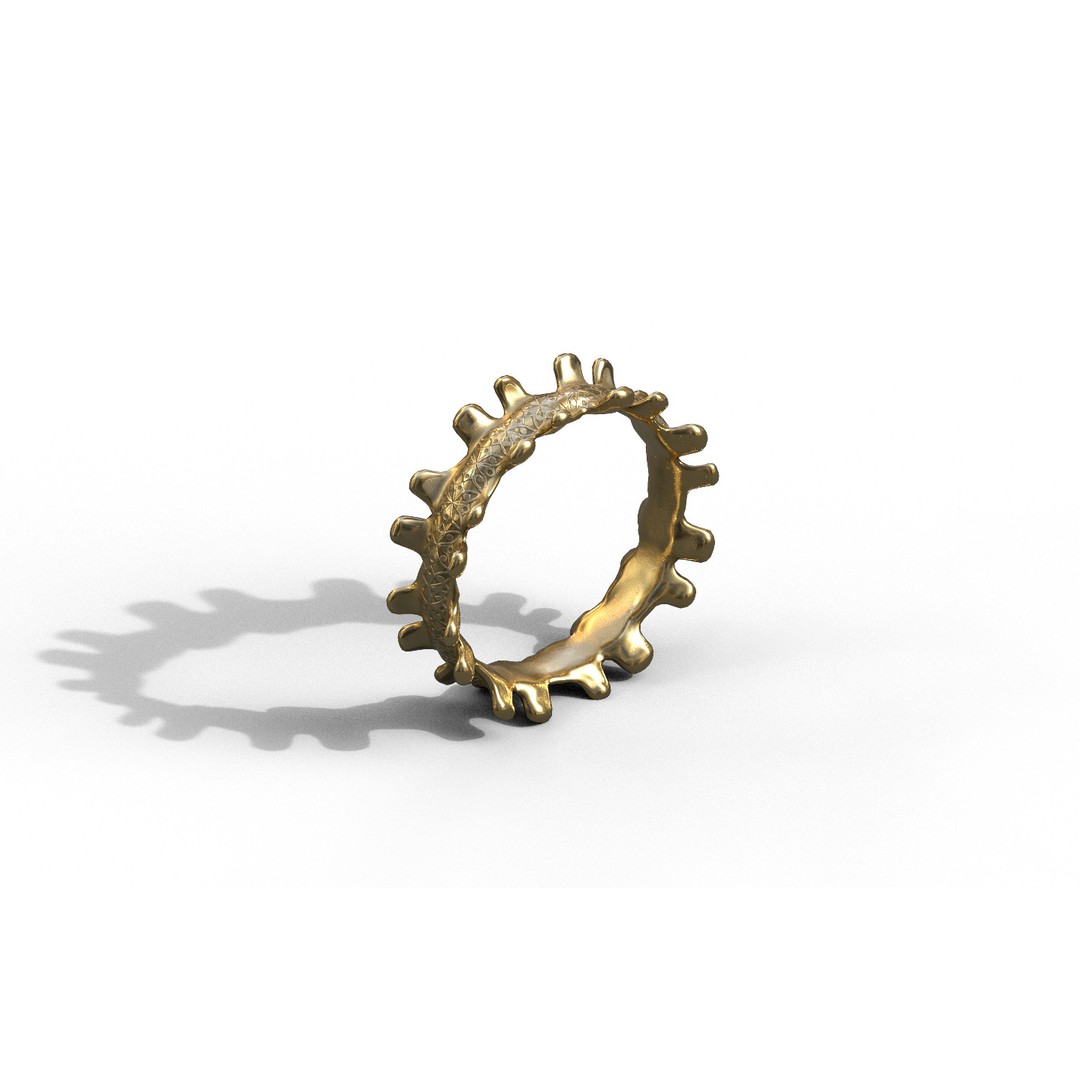 Generic Ring 3D Model – Low Poly PBR Asset for Games & VR - View 25