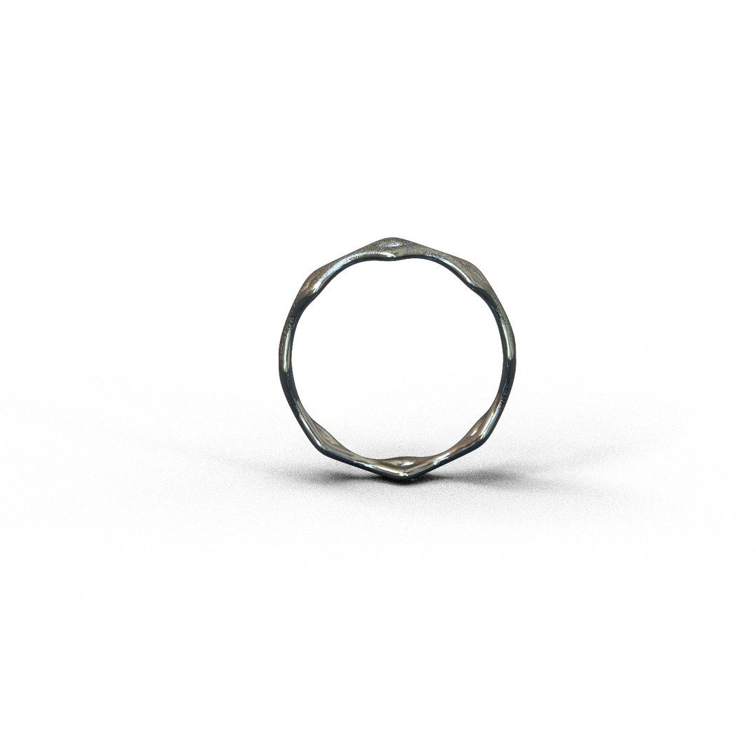 Generic Ring 3D Model – Low Poly PBR Asset for Games & VR - View 28