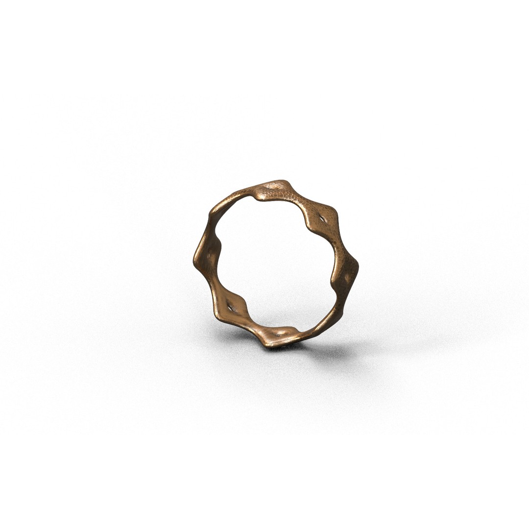 Generic Ring 3D Model – Low Poly PBR Asset for Games & VR - View 29