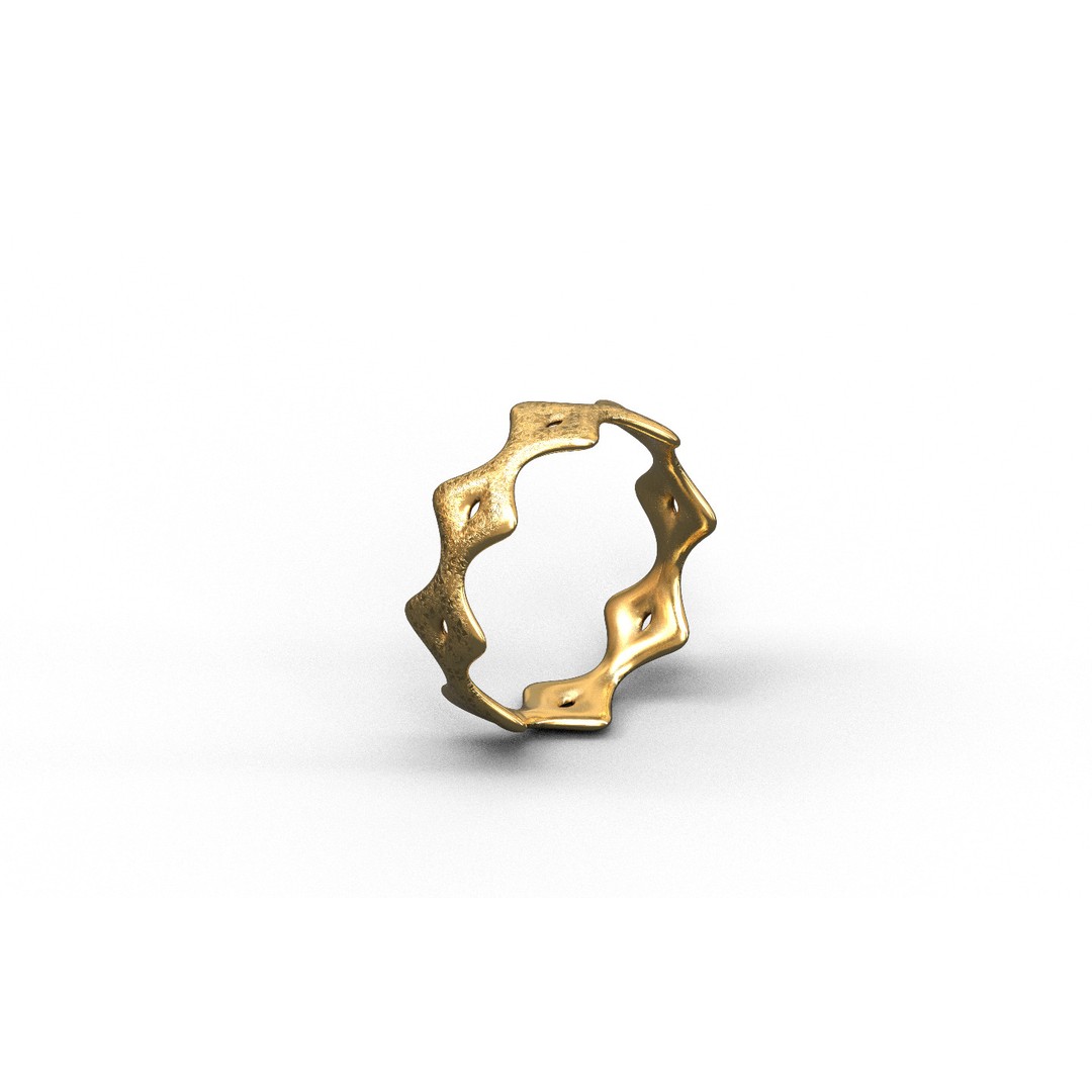 Generic Ring 3D Model – Low Poly PBR Asset for Games & VR - View 30