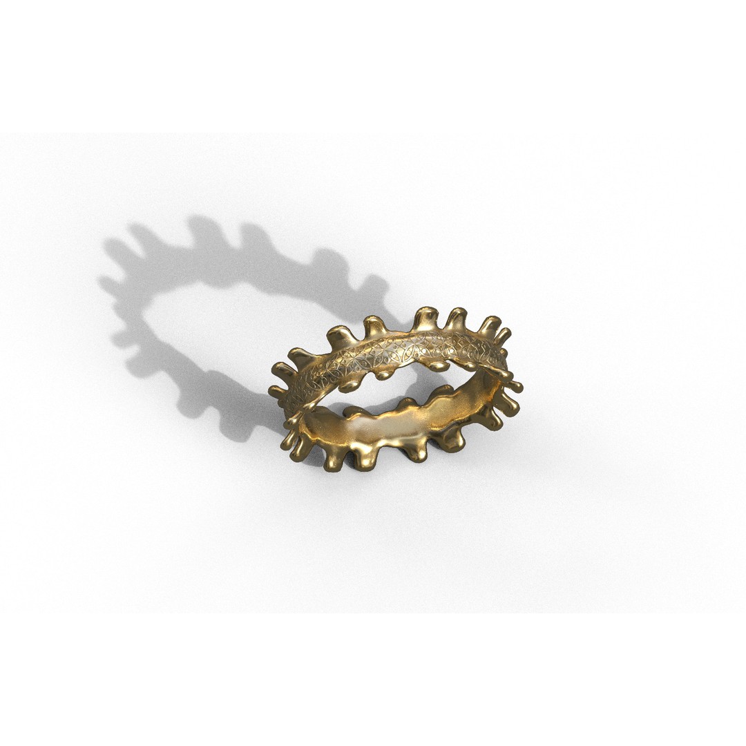Generic Ring 3D Model – Low Poly PBR Asset for Games & VR - View 31