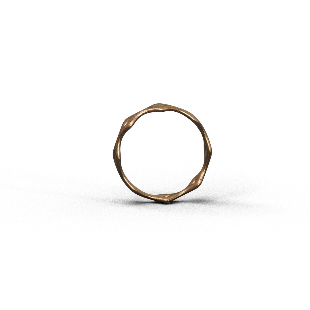 Generic Ring 3D Model – Low Poly PBR Asset for Games & VR - View 32