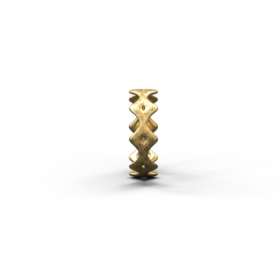 Generic Ring 3D Model – Low Poly PBR Asset for Games & VR - View 35