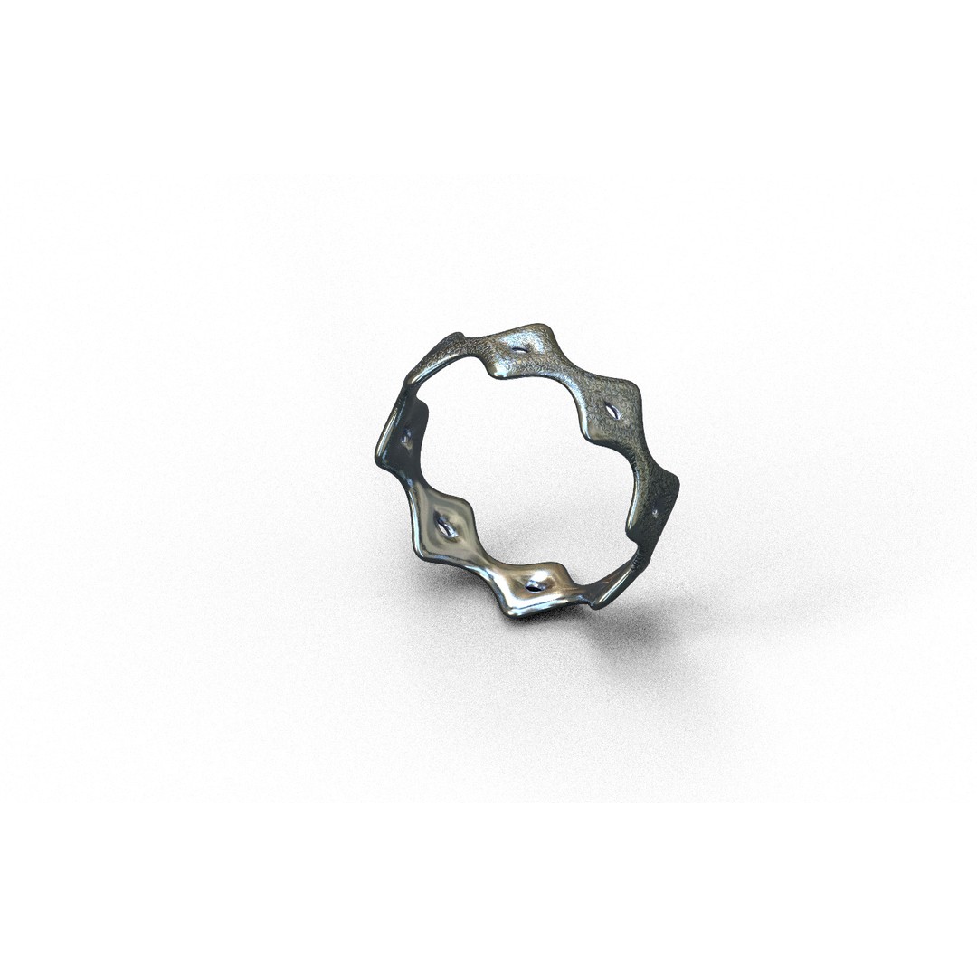 Generic Ring 3D Model – Low Poly PBR Asset for Games & VR - View 37