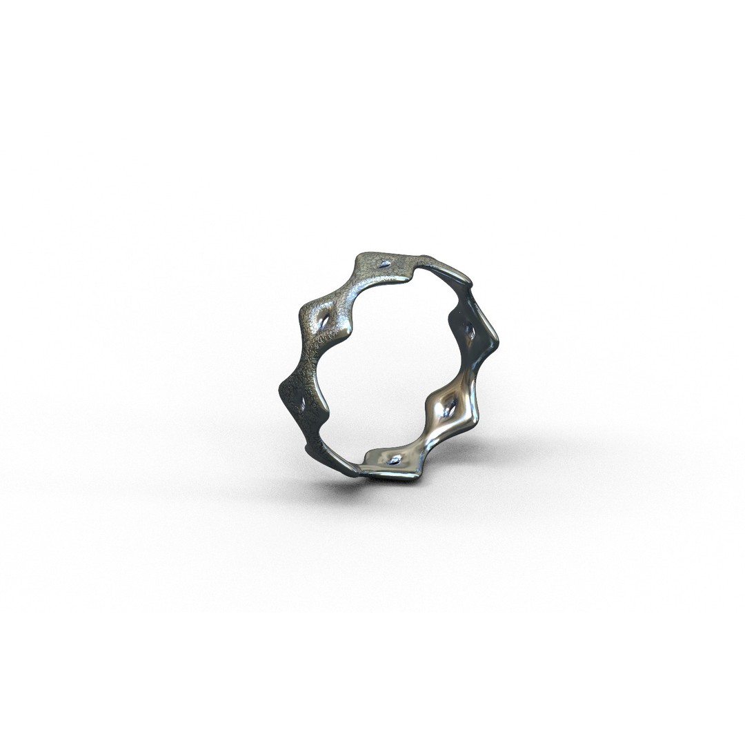 Generic Ring 3D Model – Low Poly PBR Asset for Games & VR - View 38