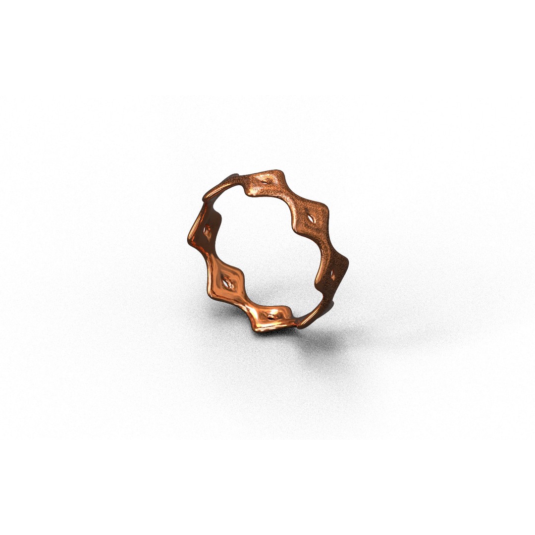 Generic Ring 3D Model – Low Poly PBR Asset for Games & VR - View 39