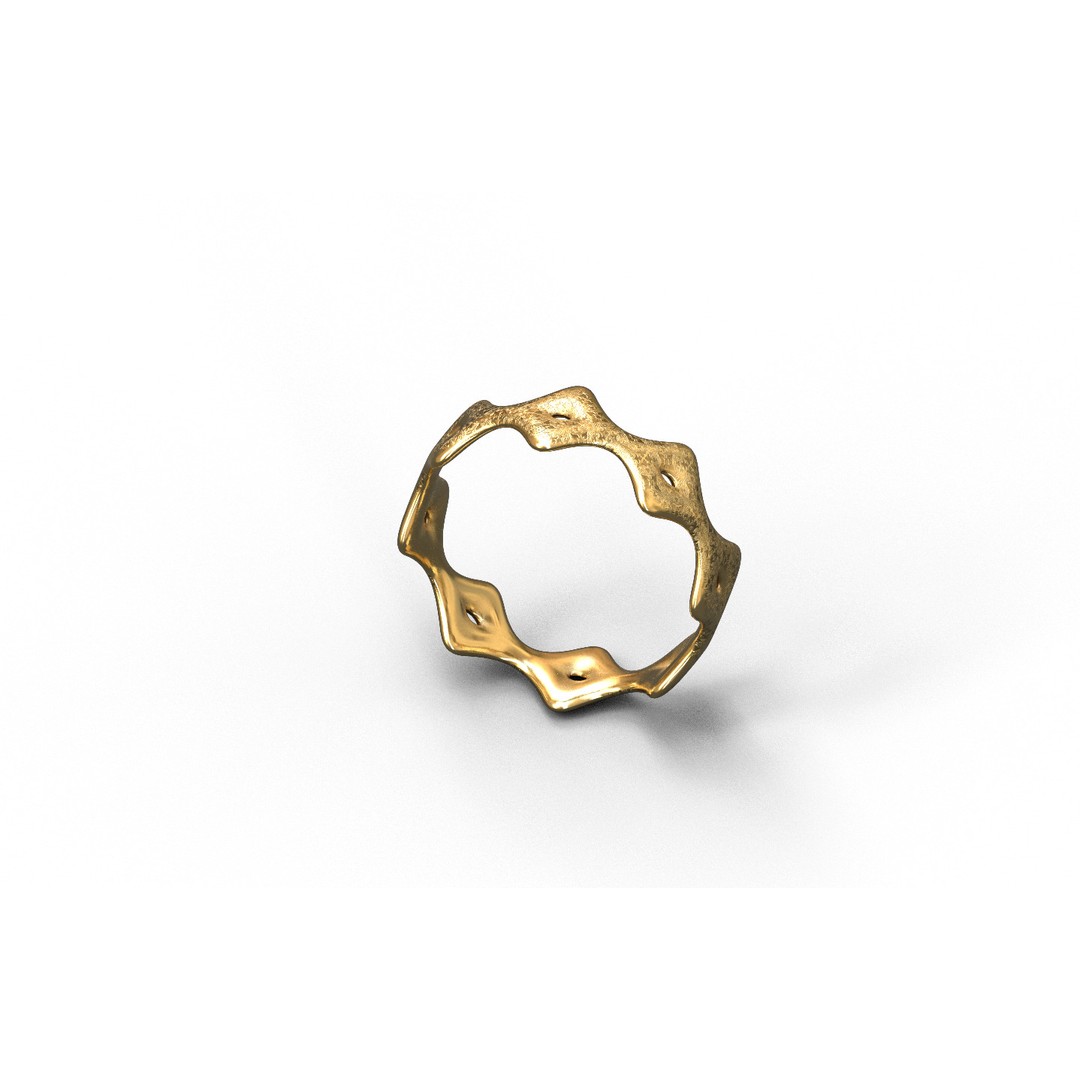 Generic Ring 3D Model – Low Poly PBR Asset for Games & VR - View 47
