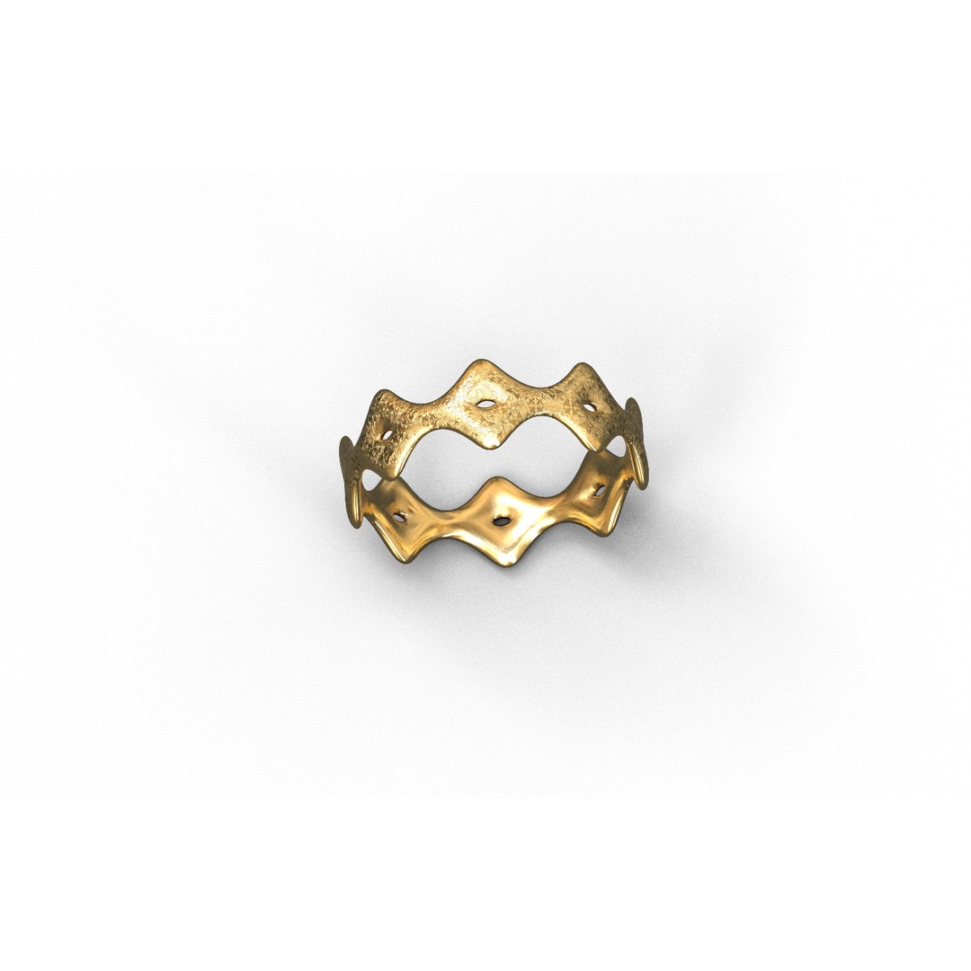 Generic Ring 3D Model – Low Poly PBR Asset for Games & VR - View 53