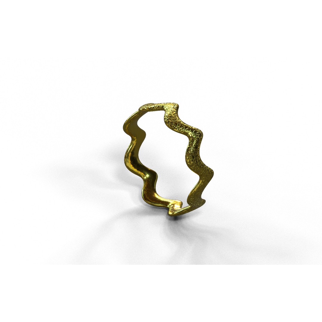 Generic Ring 3D Model – Low Poly PBR Asset for Games & VR - View 54