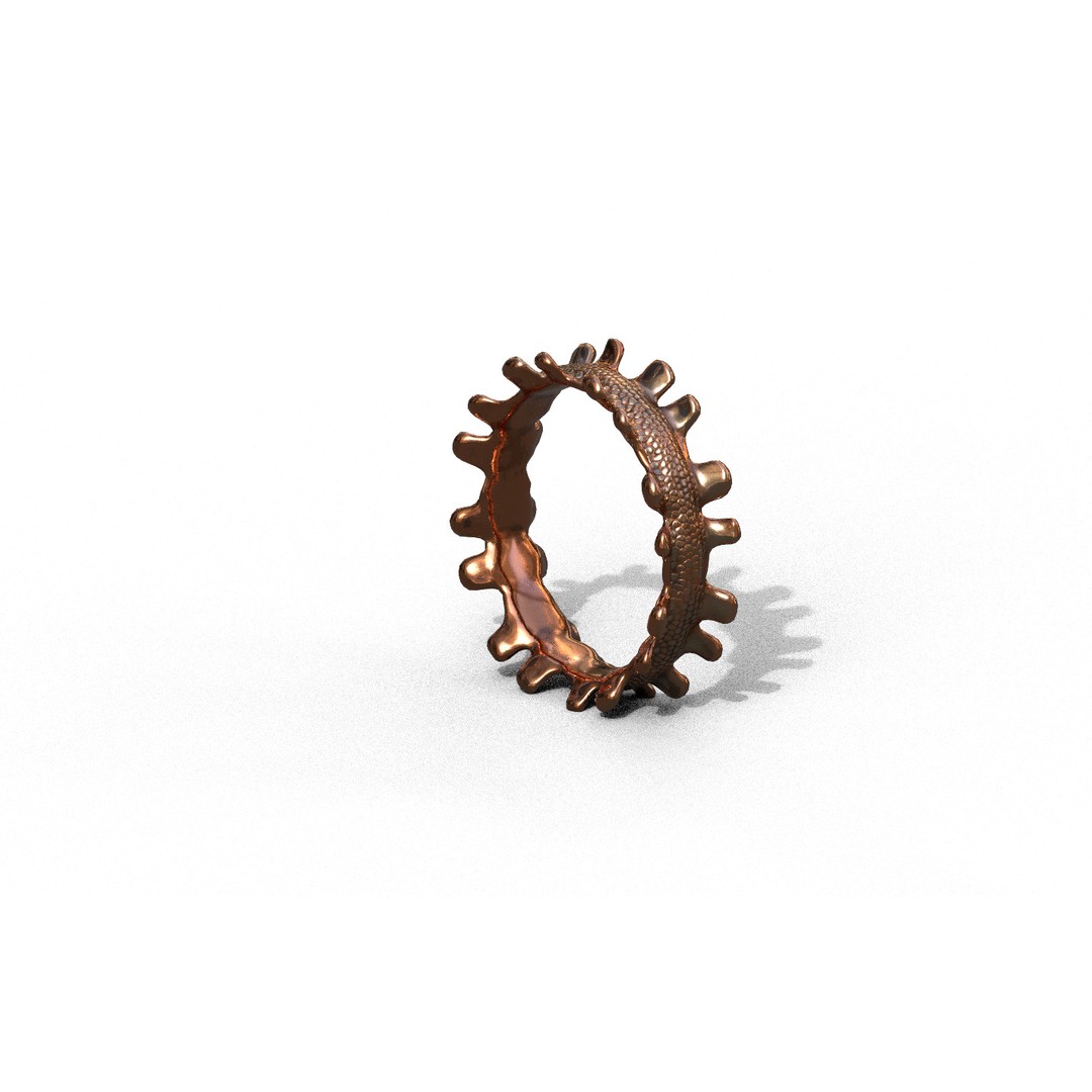 Generic Ring 3D Model – Low Poly PBR Asset for Games & VR - View 8