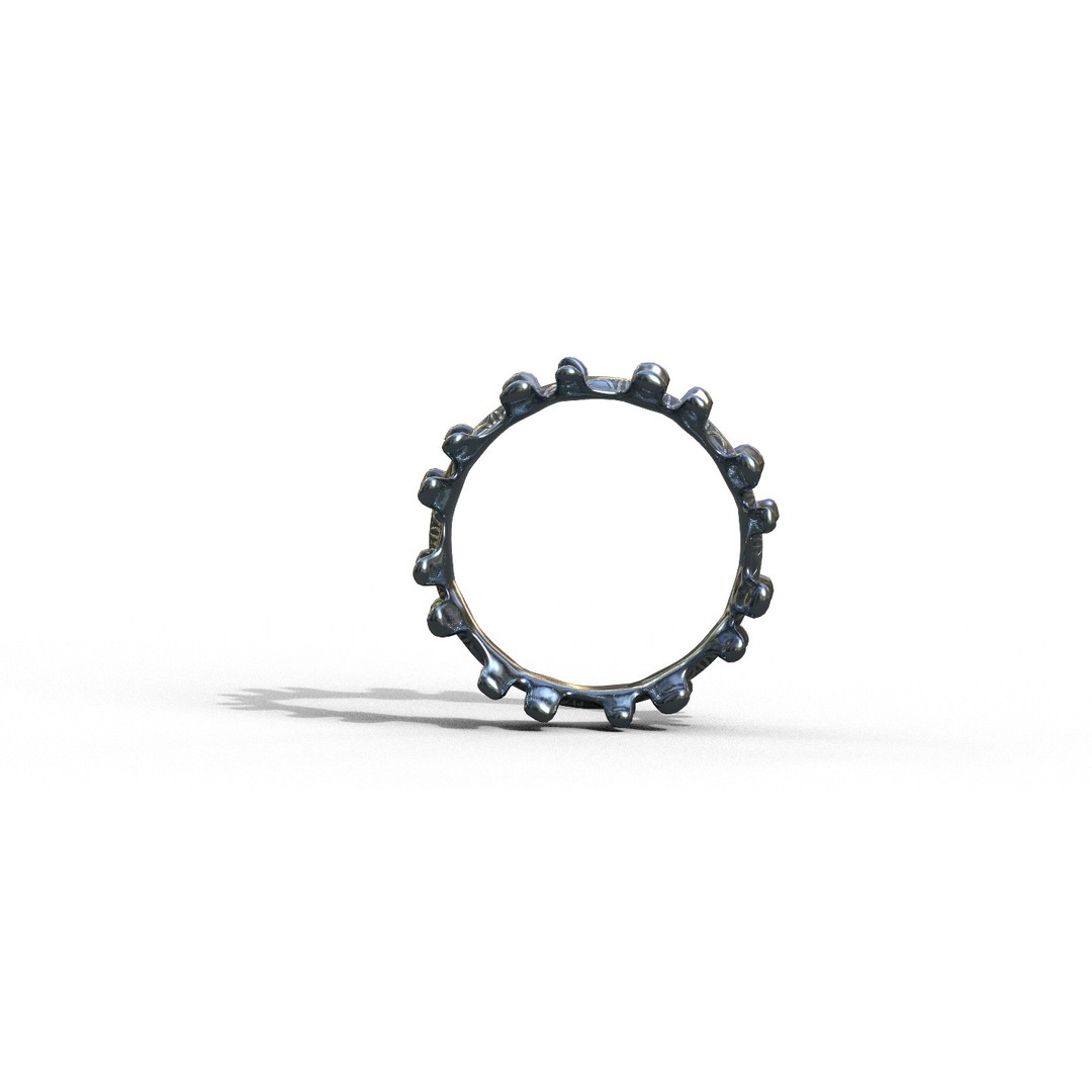 Generic Ring 3D Model – Low Poly PBR Asset for Games & VR - View 9