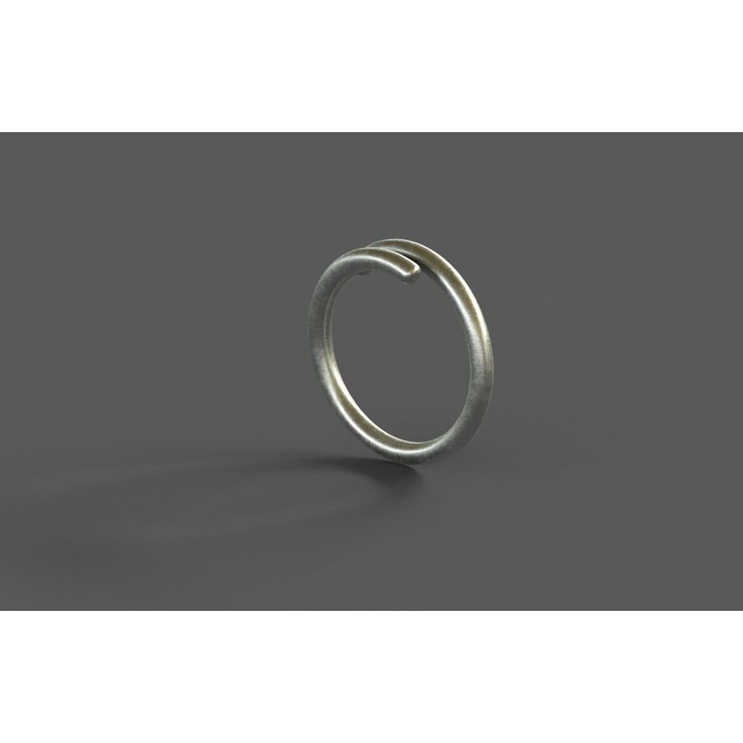 Generic Ring 3D Model – Low Poly PBR Asset for Games, FBX - View 10