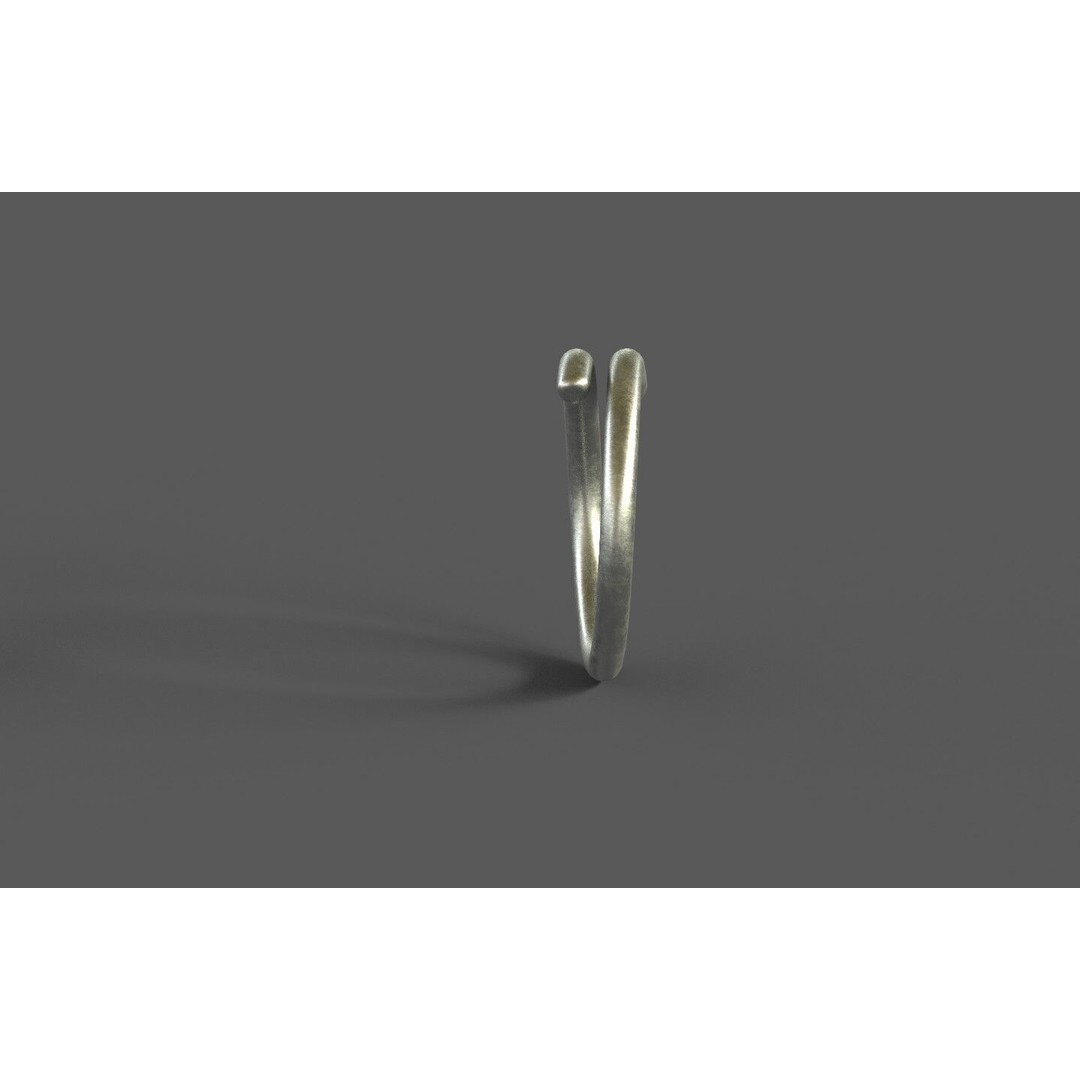 Generic Ring 3D Model – Low Poly PBR Asset for Games, FBX - View 11