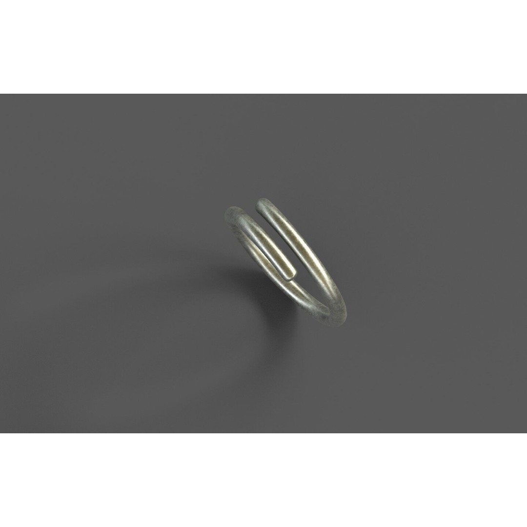 Generic Ring 3D Model – Low Poly PBR Asset for Games, FBX - View 12