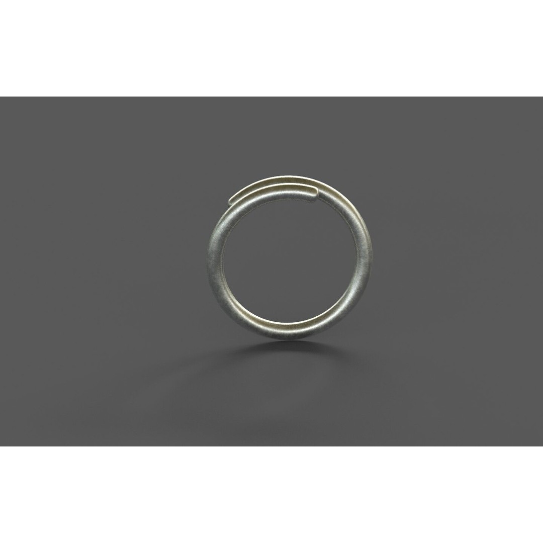 Generic Ring 3D Model – Low Poly PBR Asset for Games, FBX - View 9