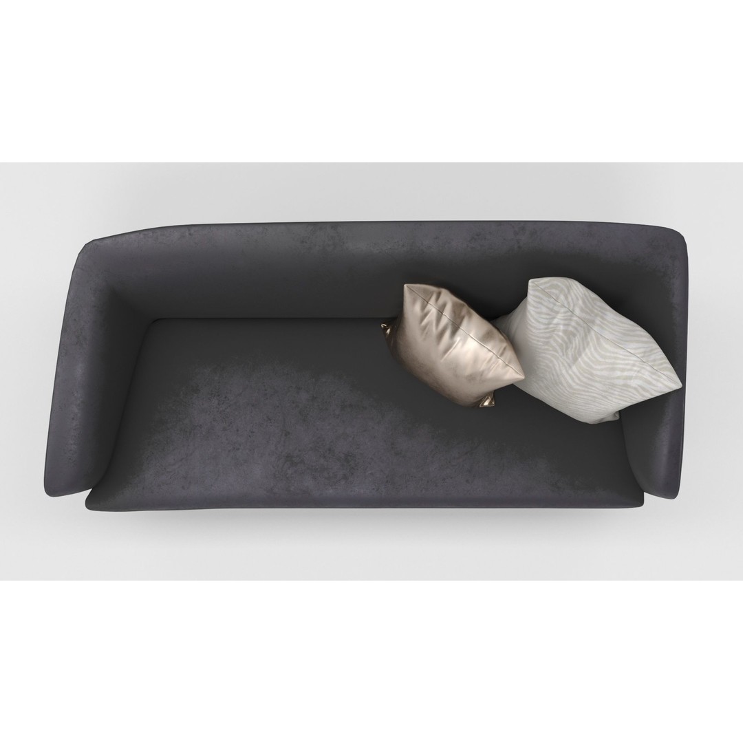 Berkley Chaise Longue 3D Model – High Poly, PBR Textured, FBX, OBJ - View 13