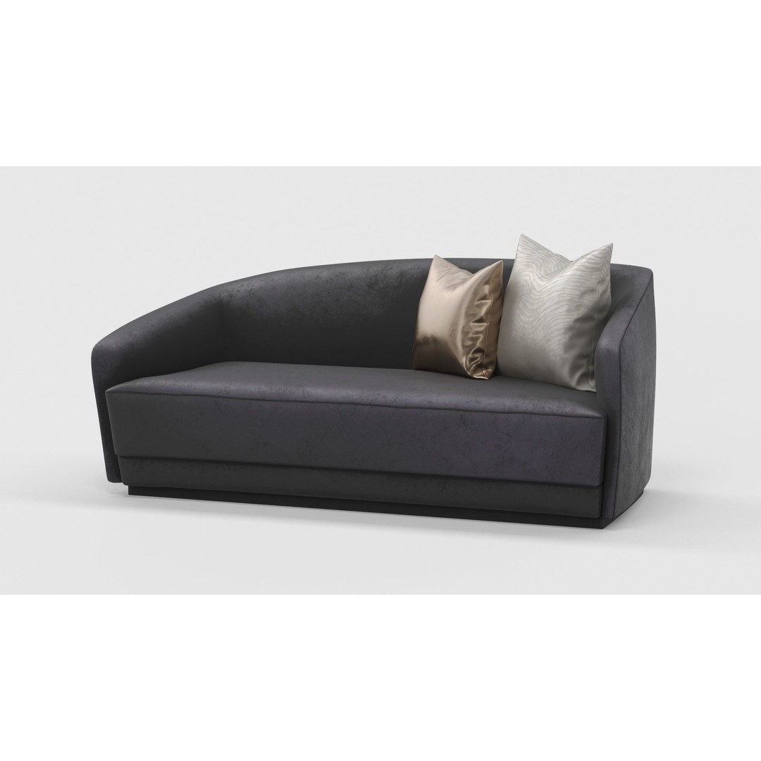 Berkley Chaise Longue 3D Model – High Poly, PBR Textured, FBX, OBJ - View 16