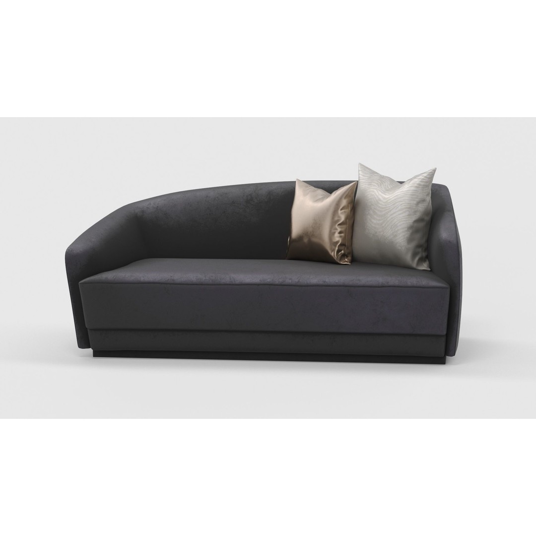 Berkley Chaise Longue 3D Model – High Poly, PBR Textured, FBX, OBJ - View 18
