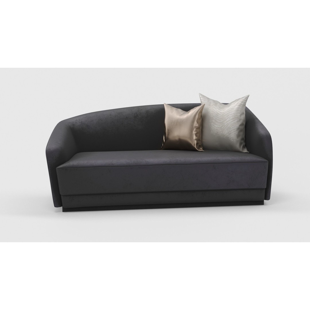 Berkley Chaise Longue 3D Model – High Poly, PBR Textured, FBX, OBJ - View 19