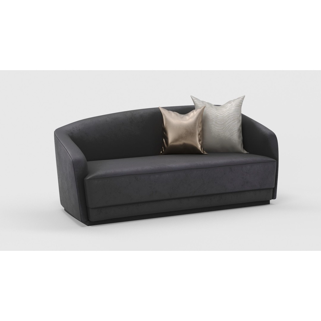 Berkley Chaise Longue 3D Model – High Poly, PBR Textured, FBX, OBJ - View 20