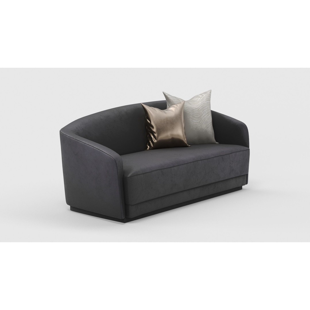 Berkley Chaise Longue 3D Model – High Poly, PBR Textured, FBX, OBJ - View 21