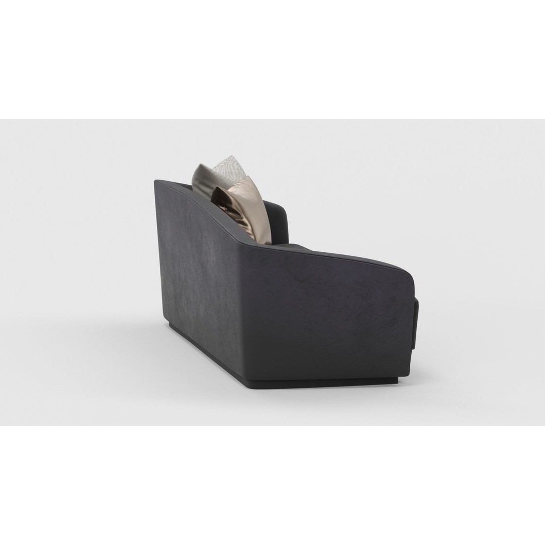 Berkley Chaise Longue 3D Model – High Poly, PBR Textured, FBX, OBJ - View 23