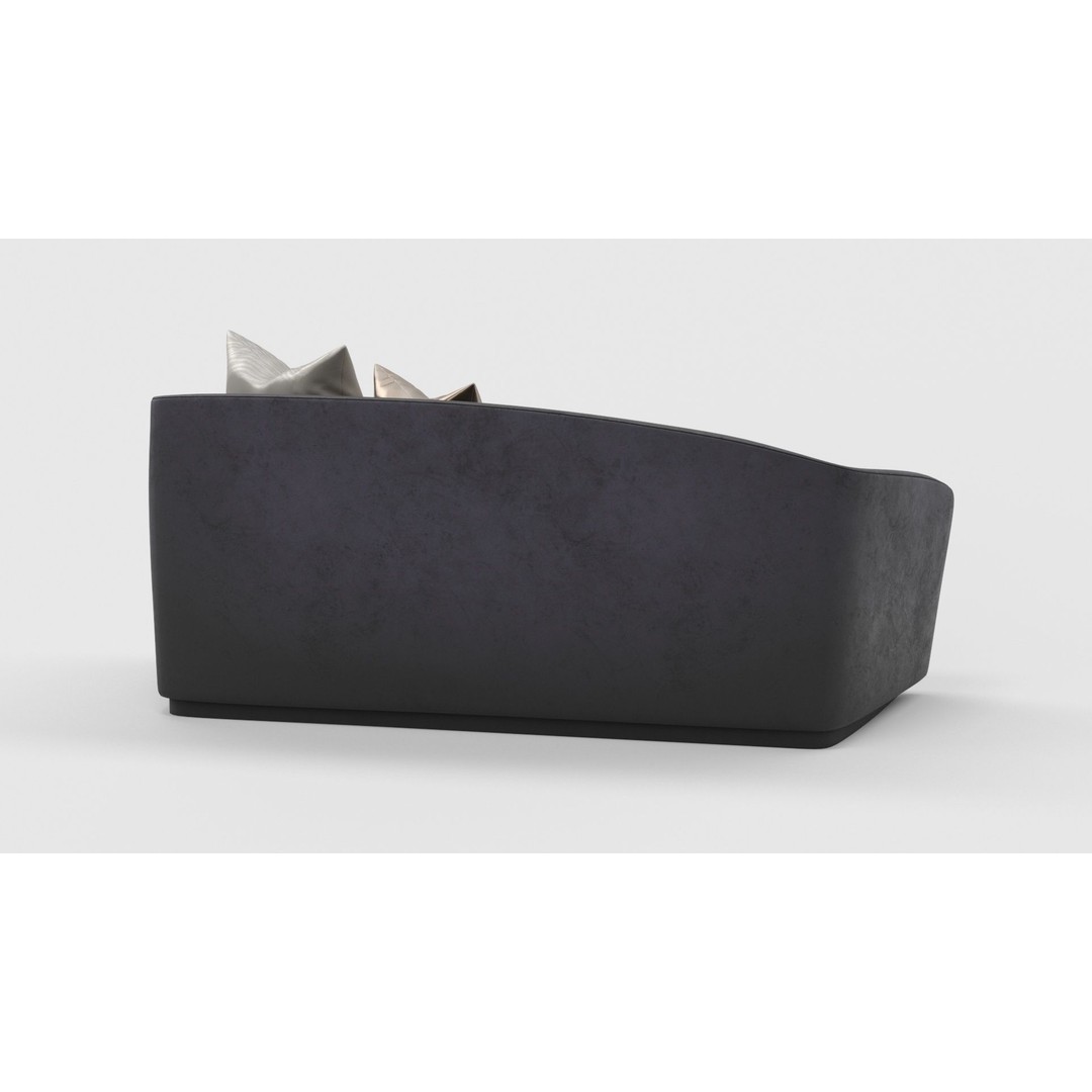 Berkley Chaise Longue 3D Model – High Poly, PBR Textured, FBX, OBJ - View 25