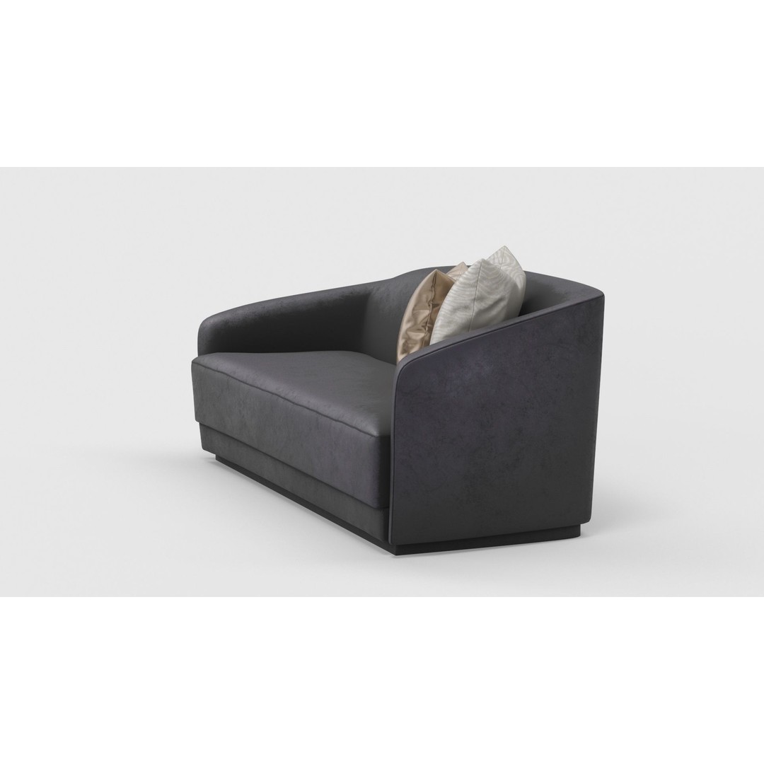Berkley Chaise Longue 3D Model – High Poly, PBR Textured, FBX, OBJ - View 30