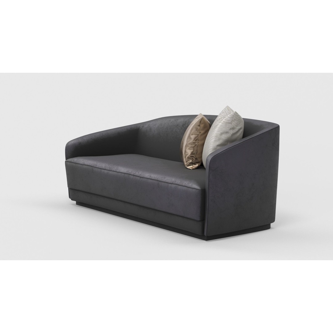 Berkley Chaise Longue 3D Model – High Poly, PBR Textured, FBX, OBJ - View 31