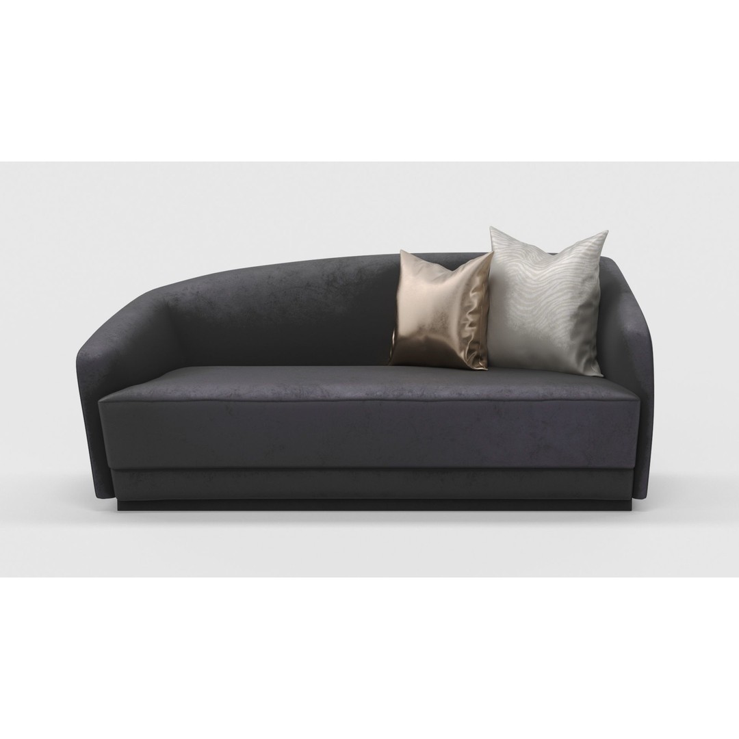 Berkley Chaise Longue 3D Model – High Poly, PBR Textured, FBX, OBJ - View 5