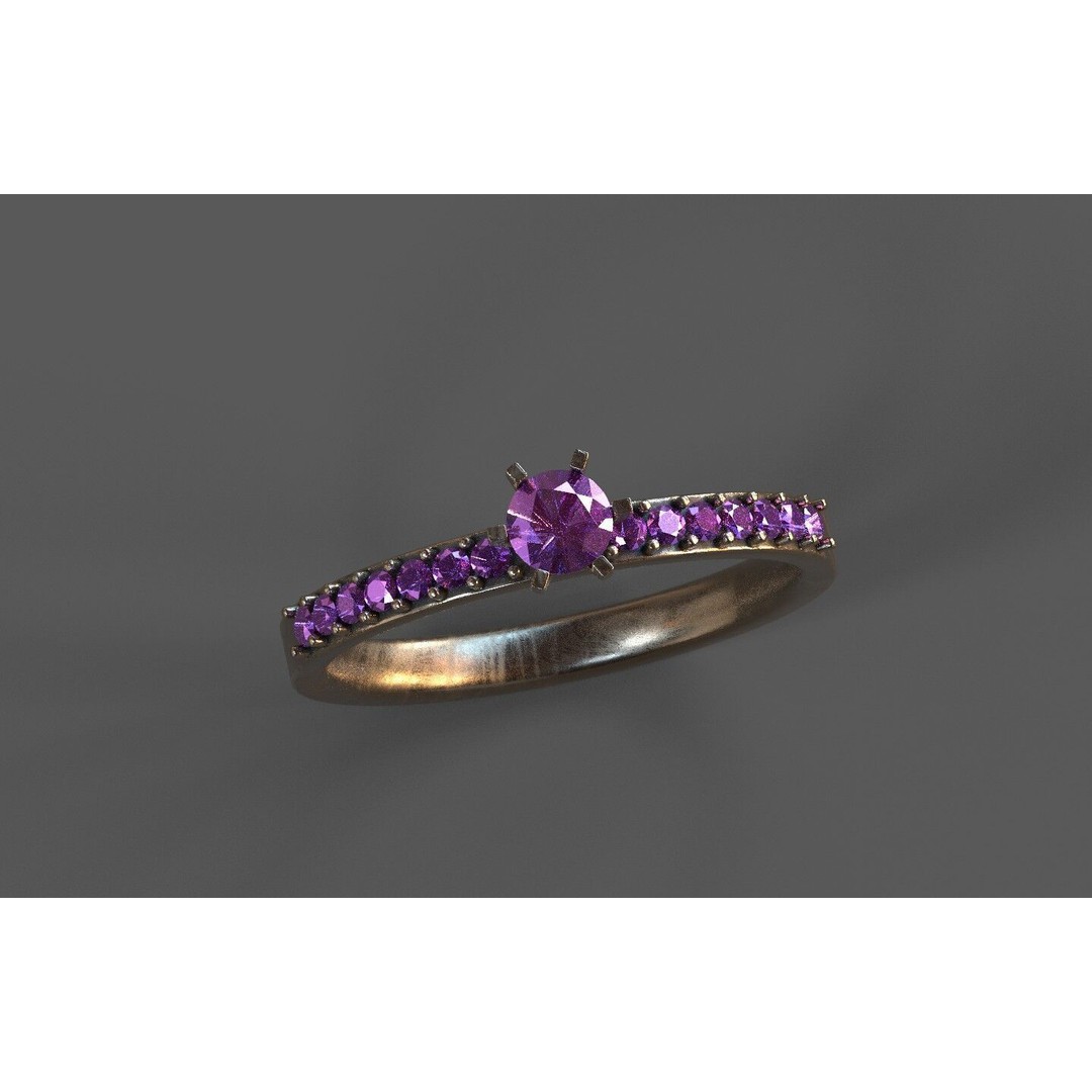 Generic Ring 3D Model – Low Poly PBR Asset, FBX, Game-Ready