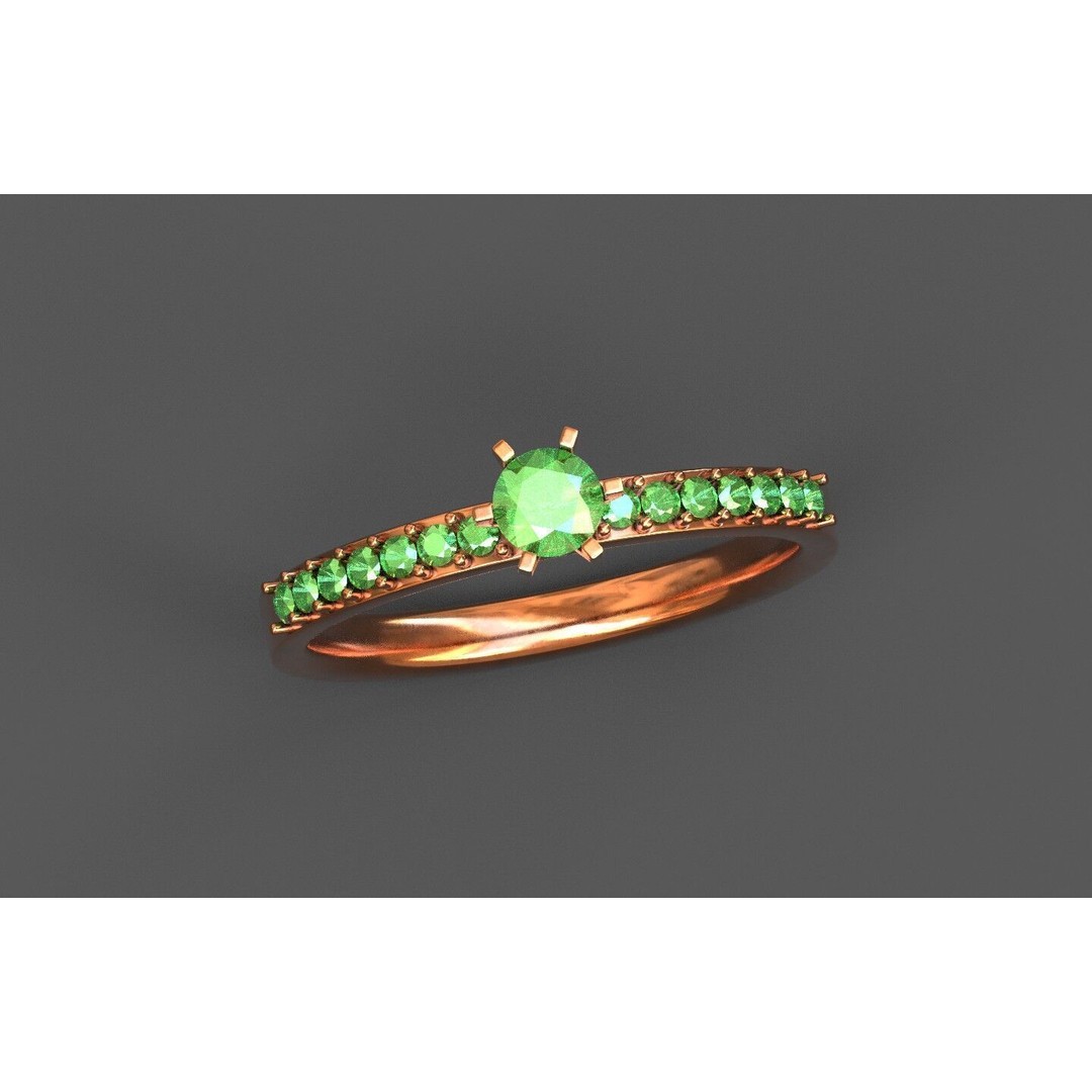 Generic Ring 3D Model – Low Poly PBR Asset, FBX, Game-Ready - View 17