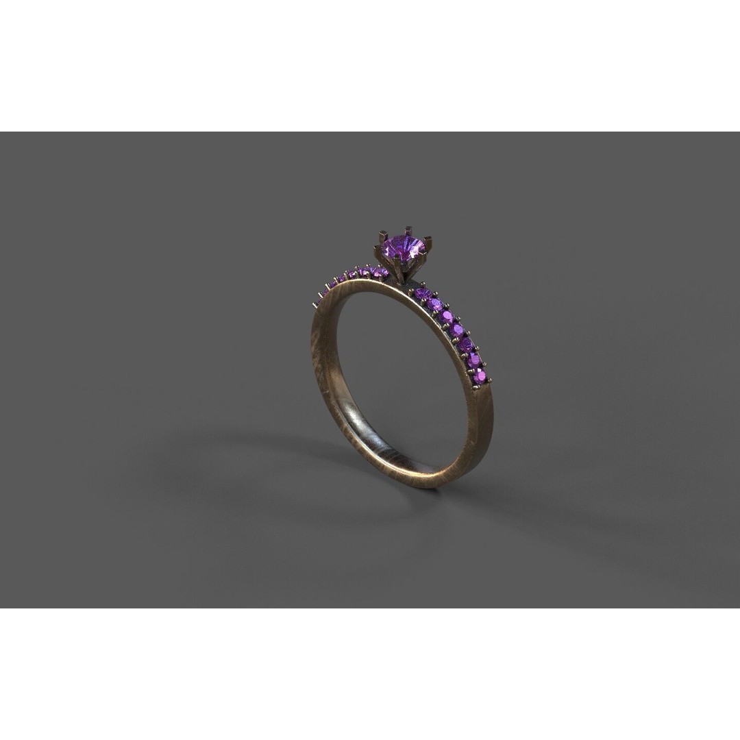Generic Ring 3D Model – Low Poly PBR Asset, FBX, Game-Ready - View 20