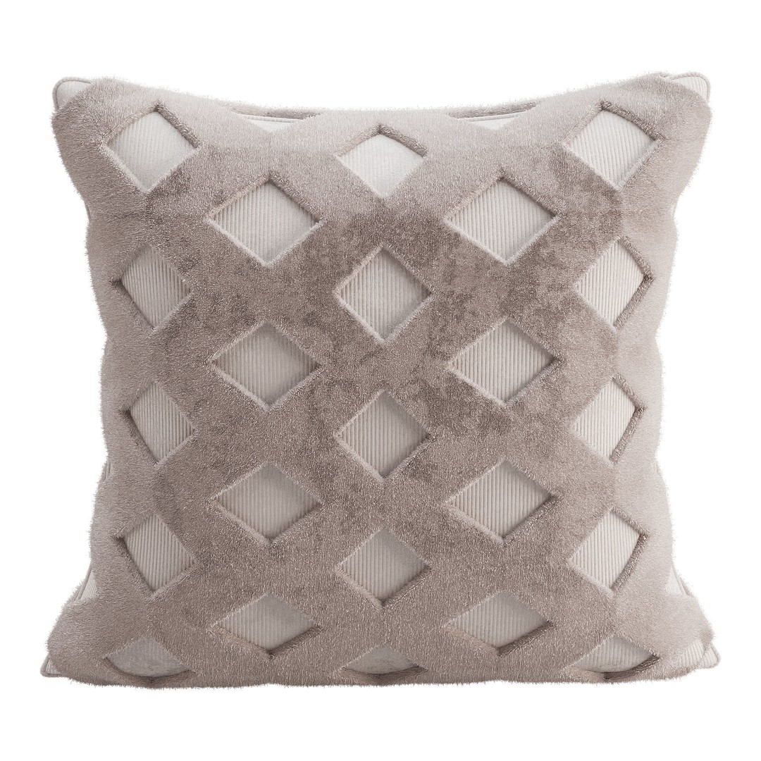 Decorative Pillow 3D Model – Low Poly Interior Asset, OBJ, FBX - View 8