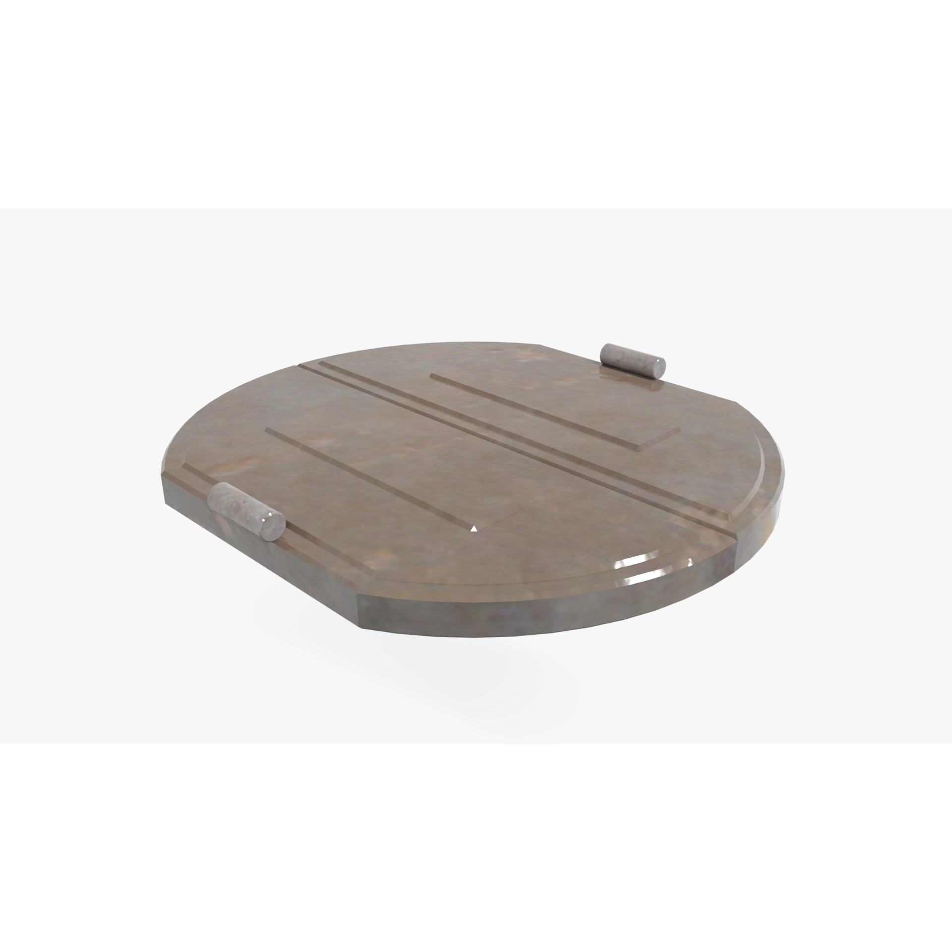 Tritium Container - Low-Poly Game-Ready 3D Model - View 9