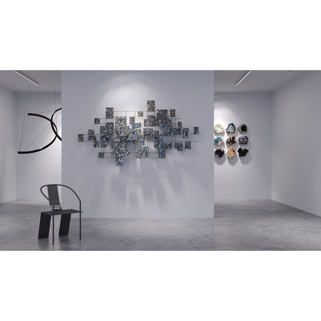 Art Gallery 3D Model – Low Poly Interior Scene, FBX, OBJ - View 8