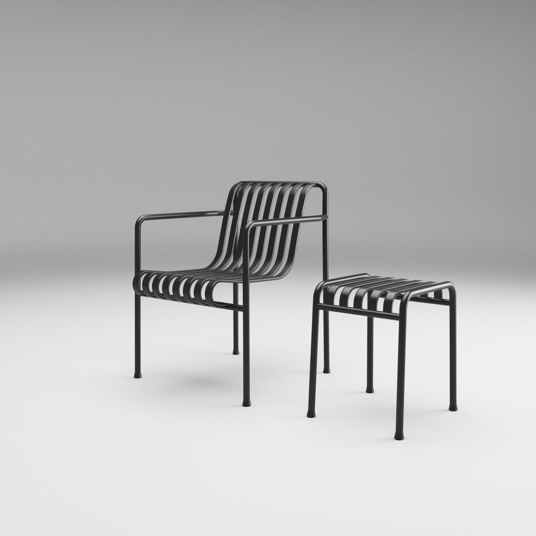 The Palissade Collection 3D Model – Outdoor Furniture Set, V-Ray & OBJ - View 8