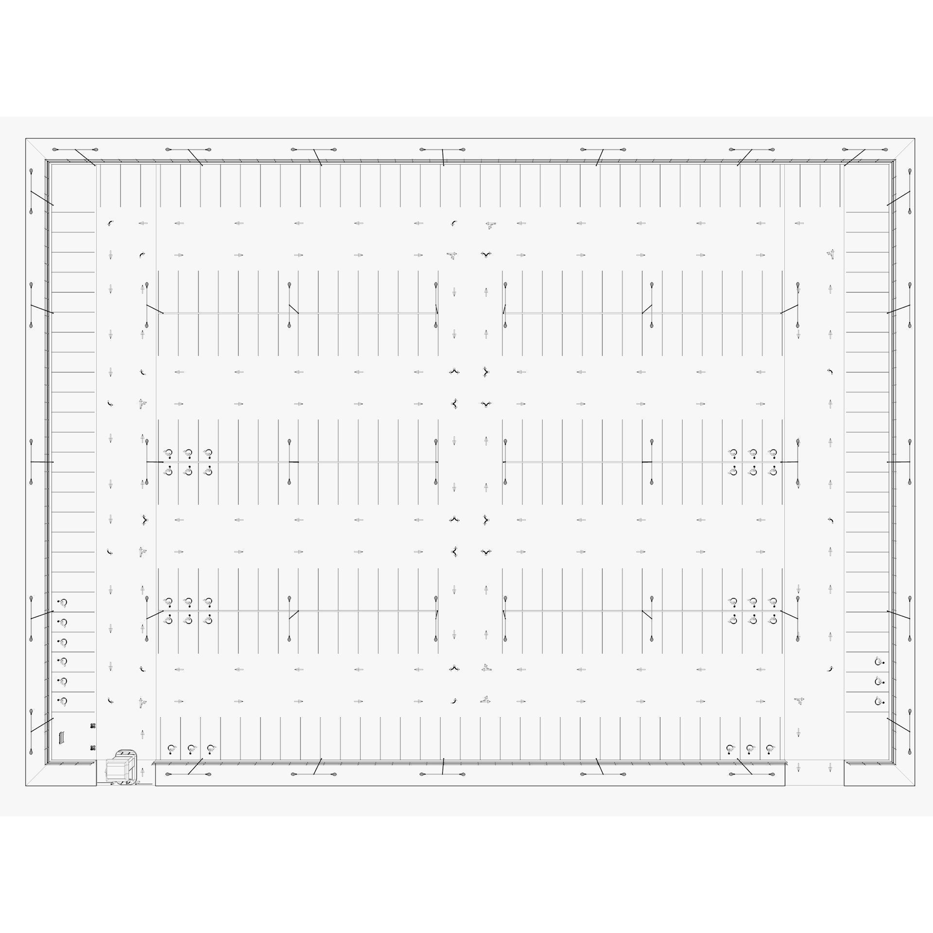 Parking Lot - Game-Ready 3D Model - View 11