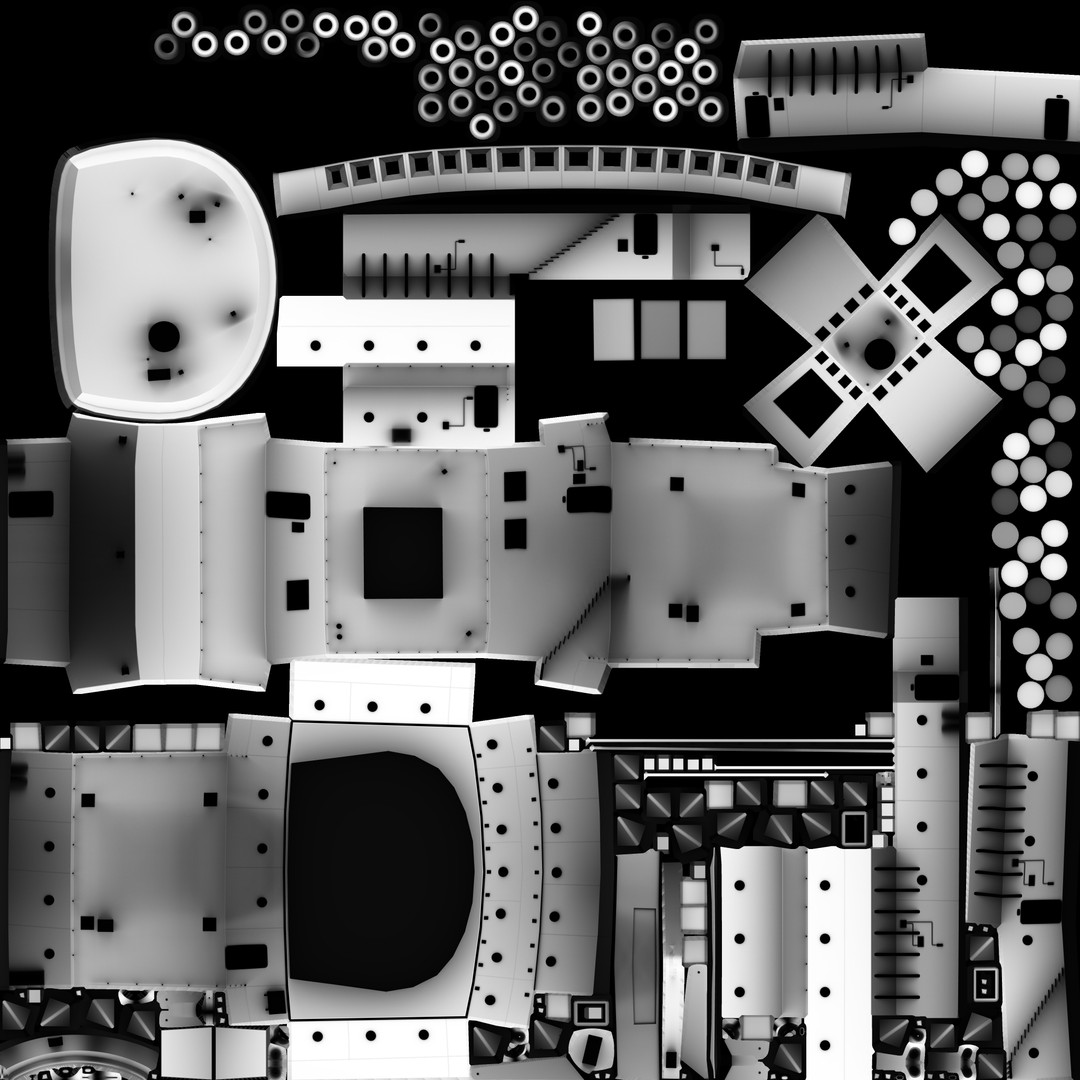 Naval Drones 3D Model – Realistic Military Vessel with PBR Textures - View 11